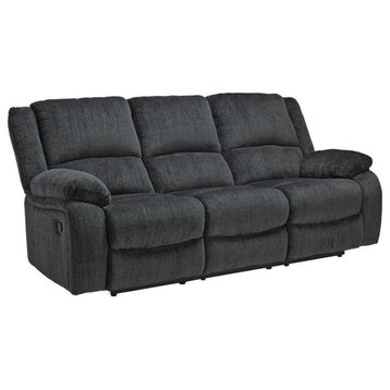 Signature Design by Ashley Draycoll Power Reclining Sofa in Slate