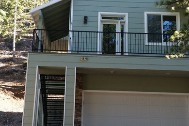 Craftsman exterior home idea in Las Vegas