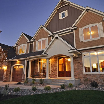 Craftsman Home With Indoor Sports Court