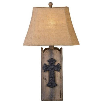 Vintage Direct  30 in. Cross Table Lamp