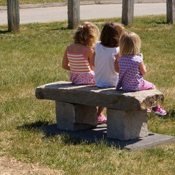 Stoneliving Accent Pieces - Outdoor Benches