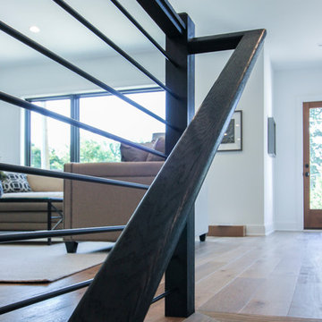 Project #58 | Contemporary Post-to-Post Staircase