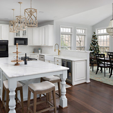 Shell Penny Tile Kitchen
