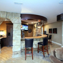 Lower Level Media Room & Bar