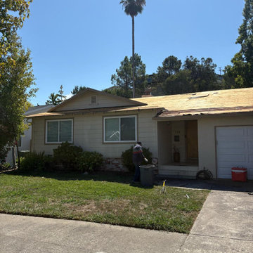 Complete Roof Replacement and Plywood Sheathing at Lakeside Dr., Corte Madera