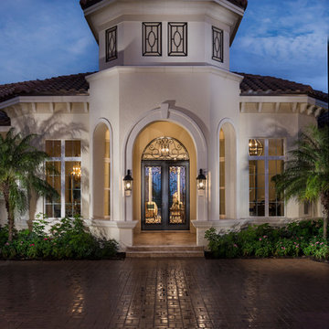 Sater Design Collection's 6968 "Portofino" Home Plan