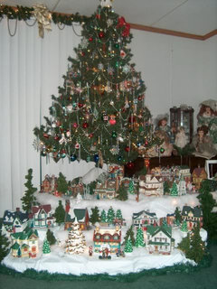 Christmas Village display ideas