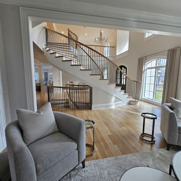 Project #116 | Elegant Curved Staircase