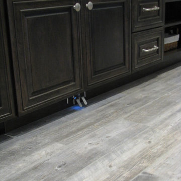 Elegant Gray Transitional Kitchen