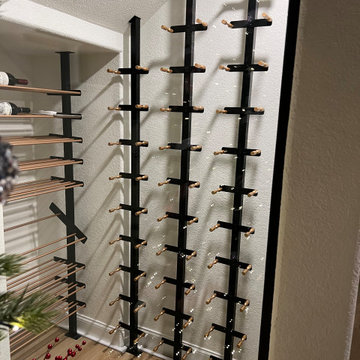 Floating Under the Stairs Wine Cellar