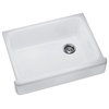 Kohler Whitehaven Self-Trimming Apron Front Single Basin Kitchen Sink