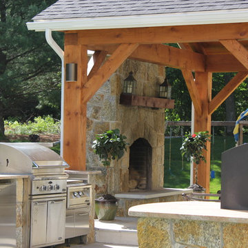 POST AND BEAM PAVILION