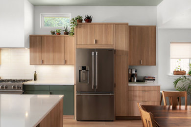 Kitchen photo in Austin