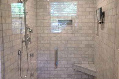 Elegant bathroom photo in Other