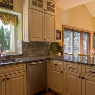 Painted Cabinet Kitchen Remodel