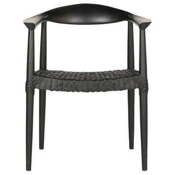 Safavieh Bandelier Arm Chair, Black