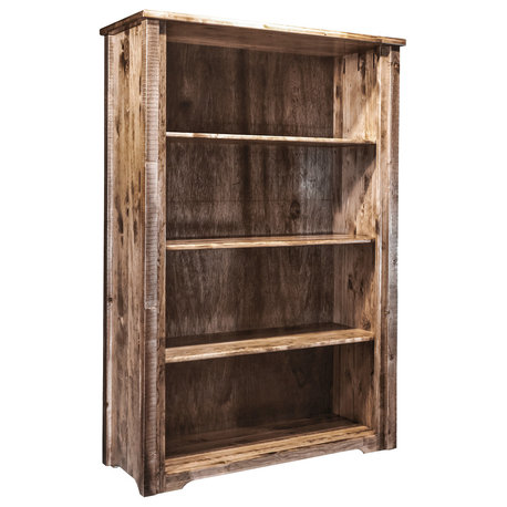Homestead Collection Bookcase, Stain and Clear Lacquer Finish