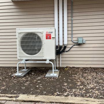 Mitsubishi Ductless Split Installation