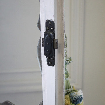 Early 19th Century Petite Painted Country French Cupboard