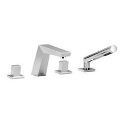 Dornbracht 27532730 Supernova Deck Mounting Bath Shower Set with Individual Rose - Products