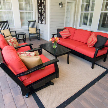 Outdoor Furnishings: Scarlet Respite