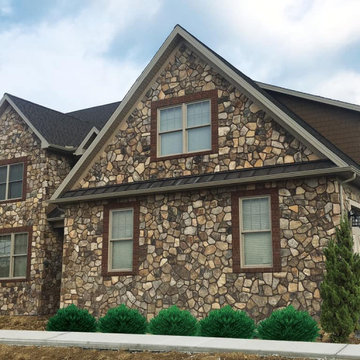 Pioneer Mosaic Real Thin Stone Veneer Home Exterior