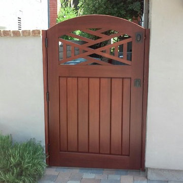 Craftsman and Cottage Style Custom Gates by Garden Passages