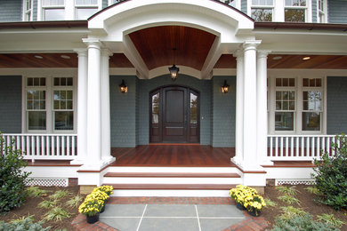 Example of a classic exterior home design in New York