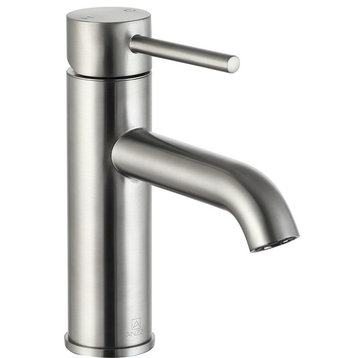 ANZZI Valle Single Hole Single Handle Bathroom Faucet, Brushed Nickel