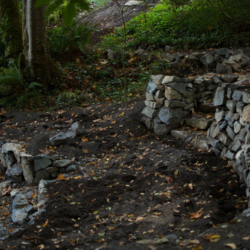 Stone Retaining Wall