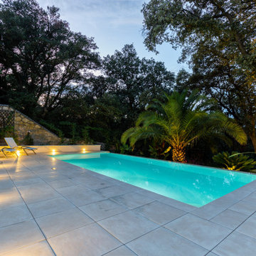 Maison D-Construction piscine et terrasse