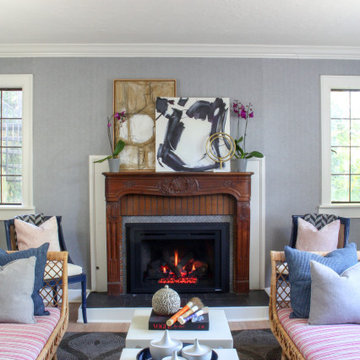 Tamara's Tudor Tutorial: Living Room