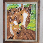 My Barnwood Frames - Rustic Picture Frames, Hobble Creek Barnwood And Alder Frame, 4"x4" - *PLEASE NOTE - Glass is included with frame sizes 16x20 or smaller. Larger sizes do not include glass due to the high risk of breakage in shipping.