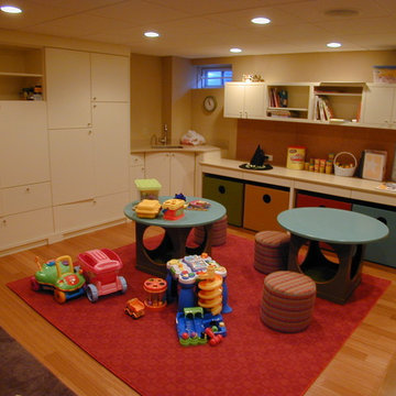 Custom Children's Playroom Cabinets