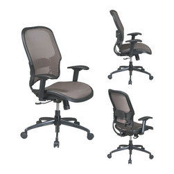 Deluxe Air Grid Back Managers Office Chair - Office Chairs