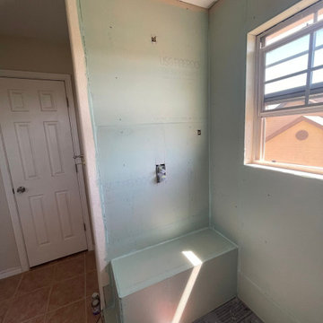 Create Walk in shower From scratch