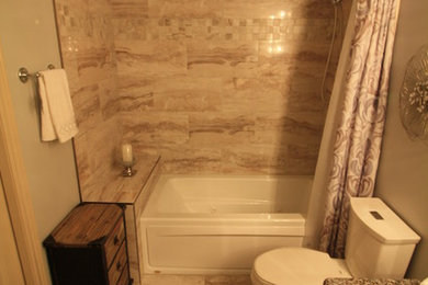 Bathroom - modern bathroom idea in Toronto