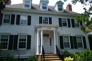 Historic home revival: Exterior Painting and new bead board ceilings on porches