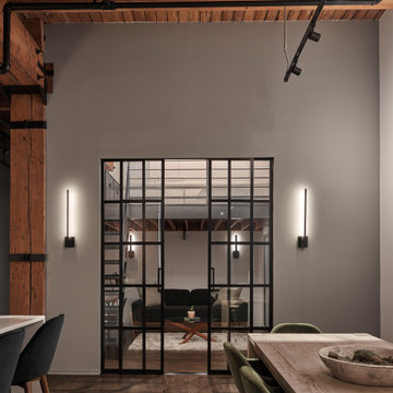 Kitchen and Mezzanine Renovation In River North Loft (Chicago, IL)