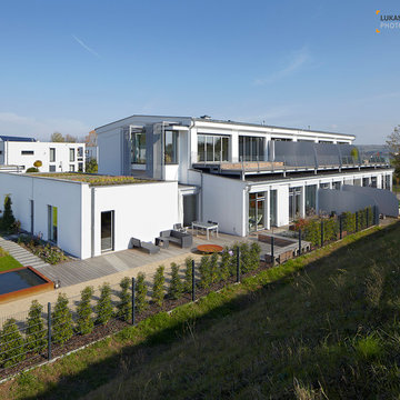 Nordwest-Ansicht der Panzerhalle
