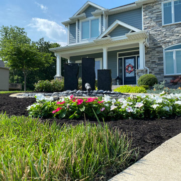 Front Foundation With Water Feature