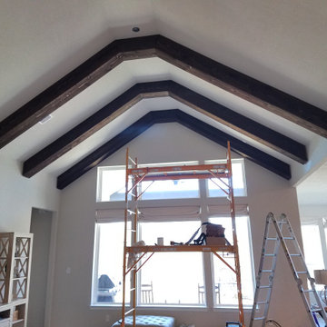 10" Cedar Arched Ceiling Beams