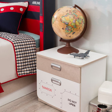 First Class Airplane Kids Bedroom