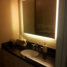 Silhouette in Bathroom