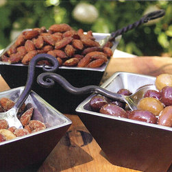 Forged Condiment Spoons (Set of 3) - Condiment Sets