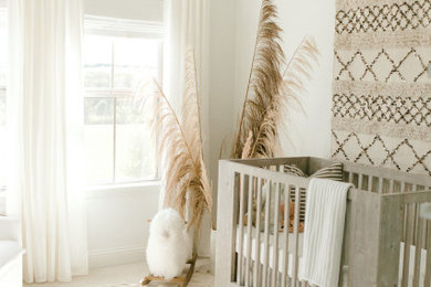 Inspiration for a nursery remodel in Dallas