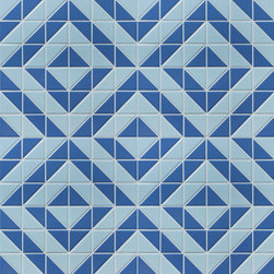 Artistic Pool Tile: Santorini Time Tunnel TR-SA-TT - Mosaic Tile