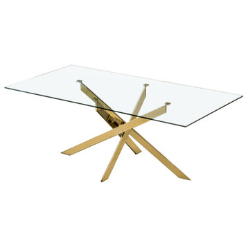 Chesterville Dining Table Gold