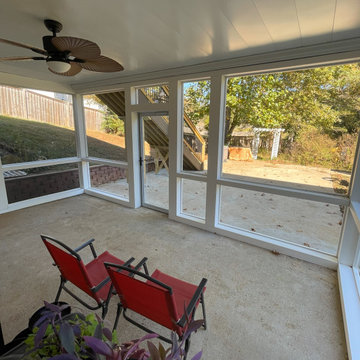 Deck with Underneath Screened Porch, Powder Springs GA