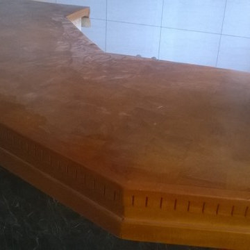 The interior design of the a restuarant.